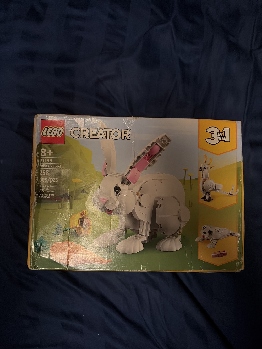 LEGO Creator 3 in 1 White Rabbit Building Set (31133) - 258 Pieces